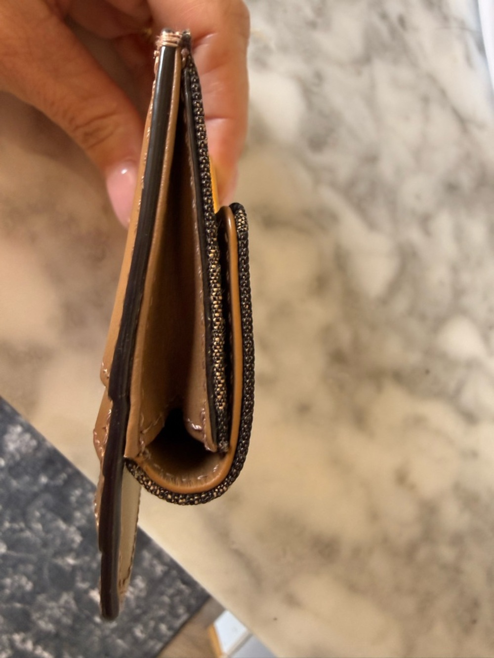 Like new! Fendi Baguette Zucca Cardholder Wallet! - Picture 11 of 12